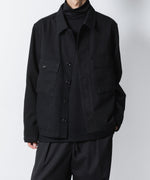 画像をギャラリービューアに読み込む, ATTACHMENT アタッチメントのCO NIDOM CLOTH M-43 JACKET - BLACKの公式通販サイトsession福岡セレクトショップ
