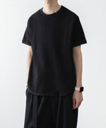 画像をギャラリービューアに読み込む, VEIN ヴェインの30//2 WAFFLE RAGLAN S/S TEE - BLACKの公式通販サイトsession福岡セレクトショップ
