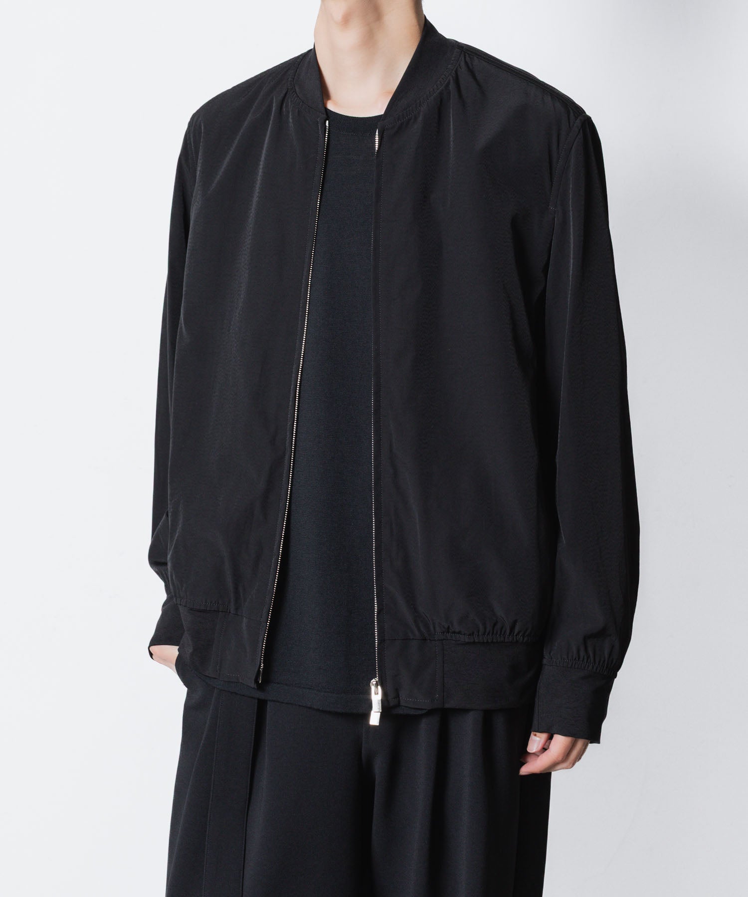ATTACHMENT /アタッチメント】CO/NY WEATHER CLOTH MA-1 - BLACK