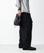 画像をギャラリービューアに読み込む, ATTACHMENT / EXCLUSIVE ITEMアタッチメントのSYNTHETIC LEATHER SMALL BUCKET BAG - BLACKの公式通販サイトsession福岡セレクトショップ
