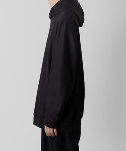 【ATTACHMENT】ATTACHMENT アタッチメントのCO/PE DOUBLE KNIT HOODIE - BLACK 公式通販サイトsession福岡セレクトショップ