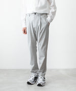 画像をギャラリービューアに読み込む, ATTACHMENT アタッチメントのWO/TA STRETCH TRO REGULAR FIT EASY TROUSERS - X.GRAYの公式通販サイトsession福岡セレクトショップ
