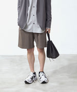 画像をギャラリービューアに読み込む, ATTACHMENT アタッチメントのCOTTON DOUBLE FACE EASY SHORTS - KHAKI GRAYの公式通販サイトsession福岡セレクトショップ
