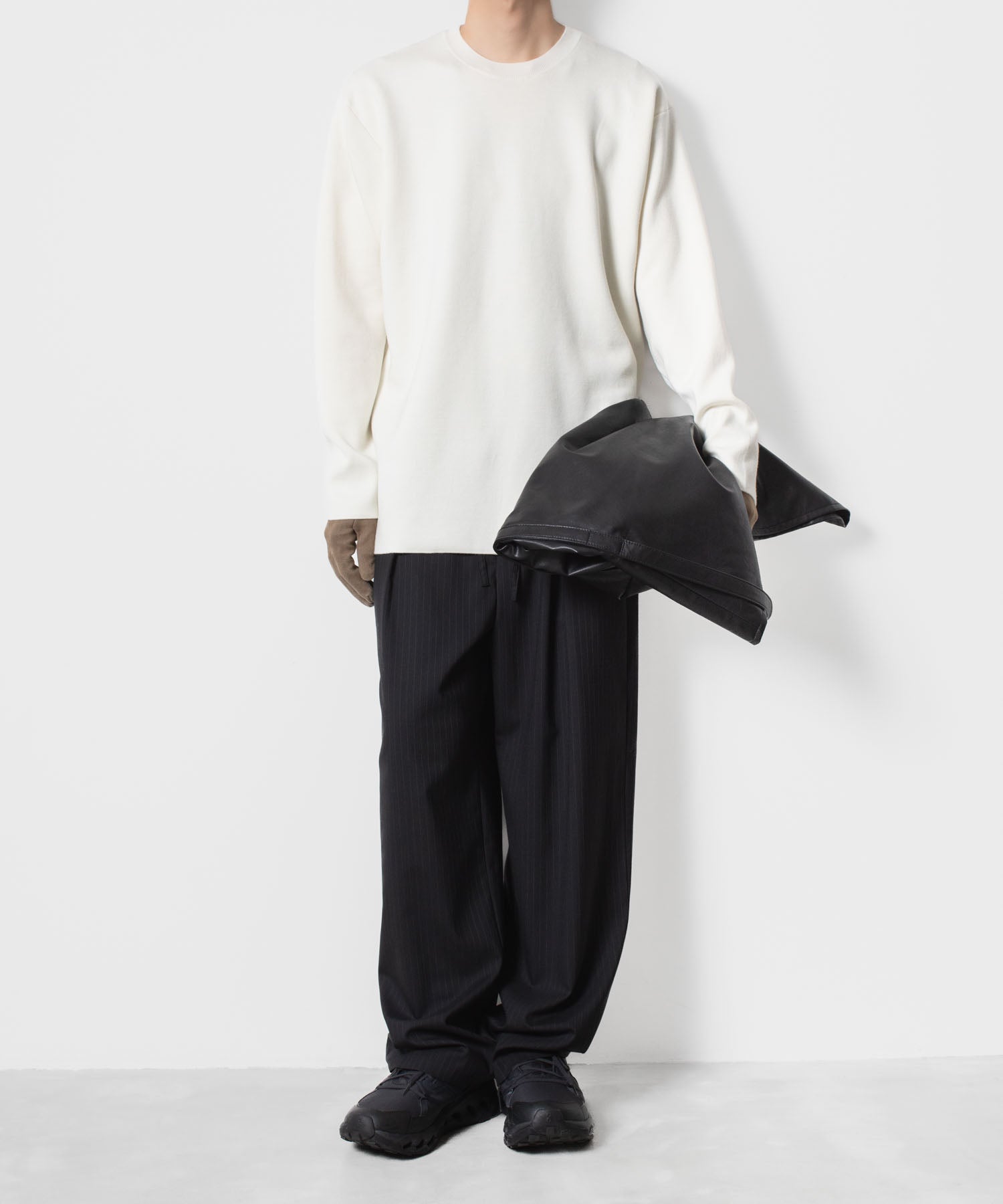 ATTACHMENT アタッチメントのWOxPE DOUBLE FACE KNIT CREW NECK PULLOVER - OFF WHITEの公式通販サイトsession福岡セレクトショップ
