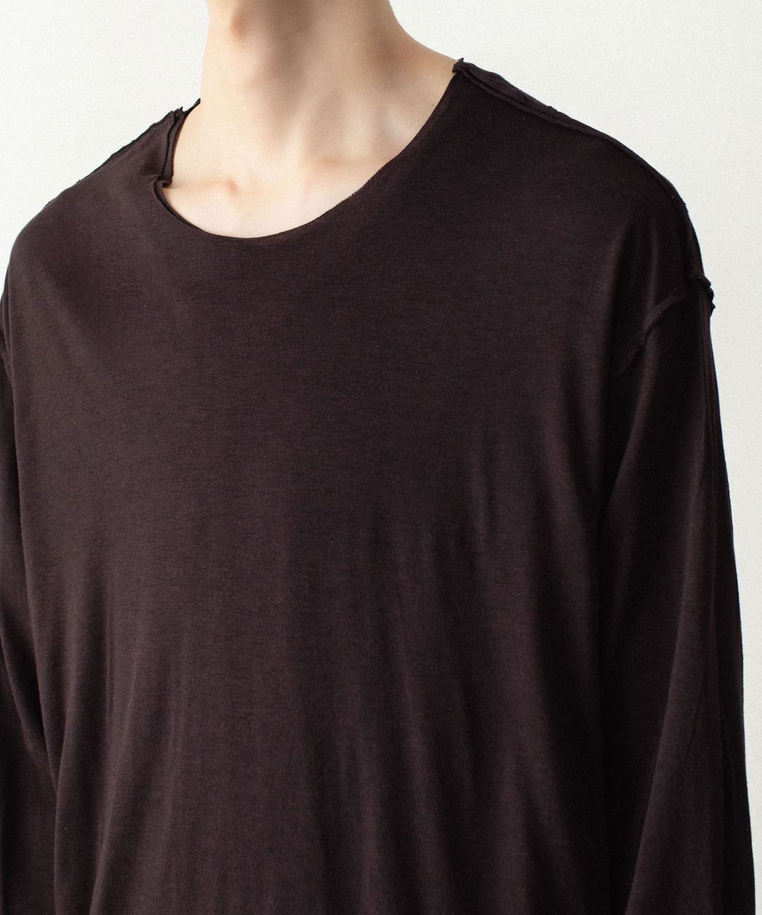 ATTACHMENT アタッチメントのCO/CU JERSEY SLIM FIT LAYERED L/S TEE - D.BROWNの公式通販サイトsession福岡セレクトショップ