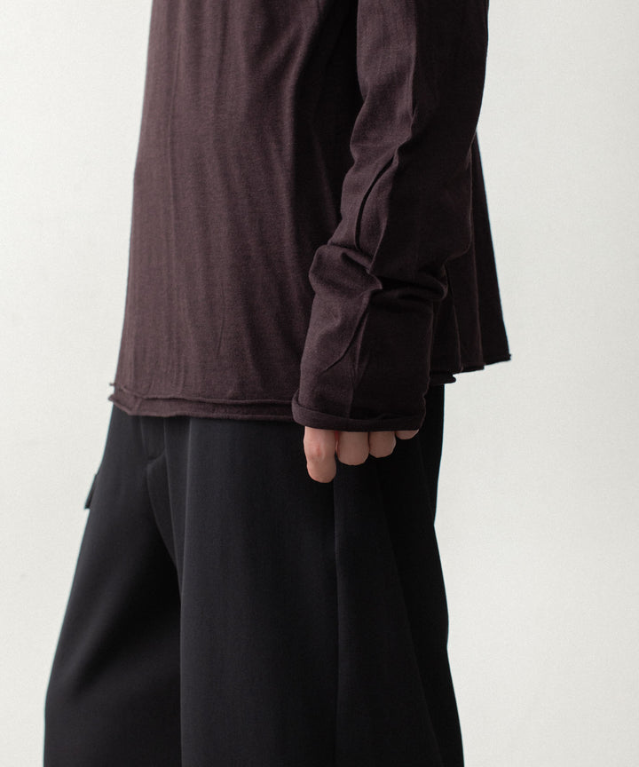 ATTACHMENT アタッチメントのCO/CU JERSEY SLIM FIT LAYERED L/S TEE - D.BROWNの公式通販サイトsession福岡セレクトショップ