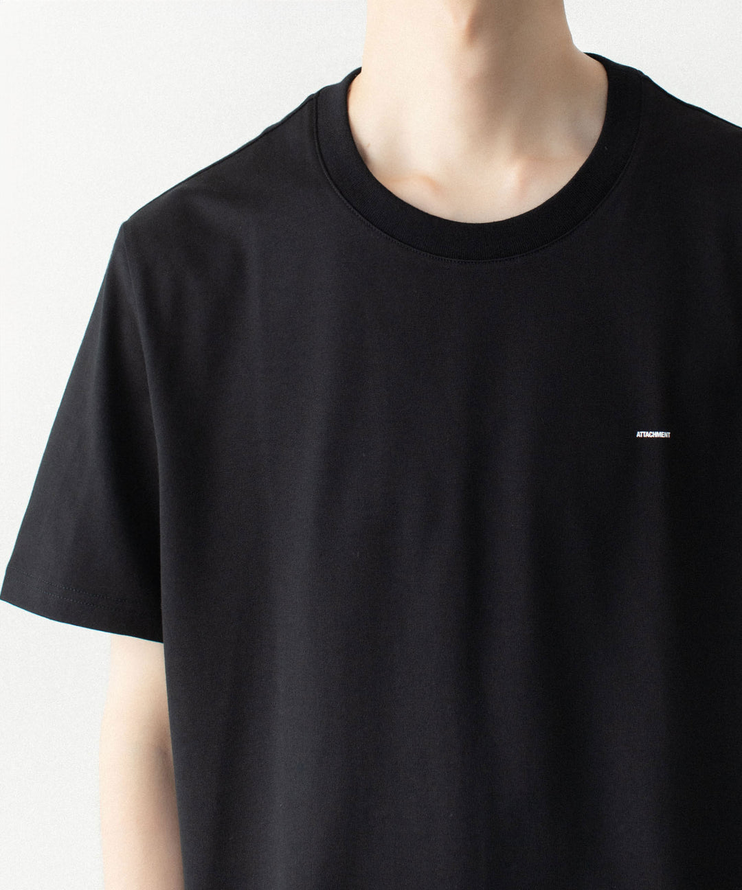 ATTACHMENT アタッチメントの100//3 JERSEY LOGO S/S TEE - BLACKの公式通販サイトsession福岡セレクトショップ
