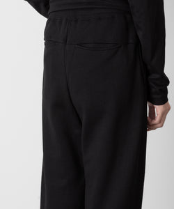 ATTACHMENT アタッチメントのSOFT CLASSIC TERRY SWEAT PANTS - BLACKの公式通販サイトsession福岡セレクトショップ