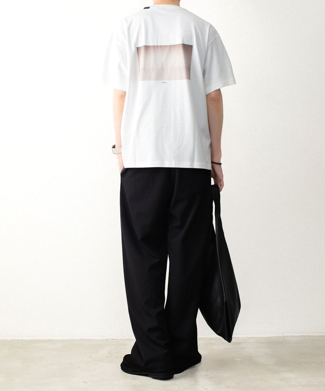 ATTACHMENT アタッチメントの100//3　JERSEY PHOTO PRINT S/S TEE - WHITEの公式通販サイトsession福岡セレクトショップ