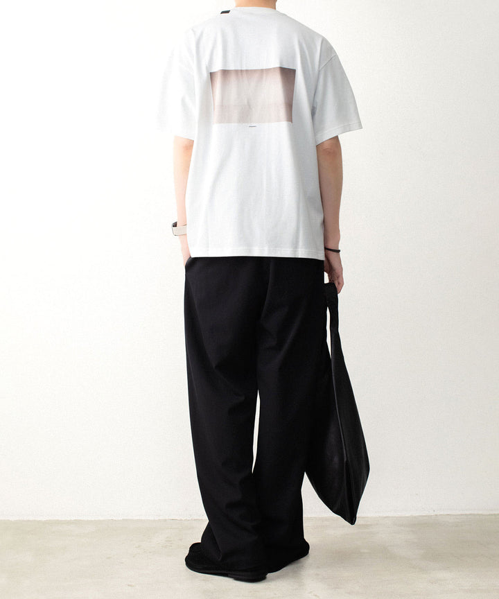 ATTACHMENT アタッチメントの100//3　JERSEY PHOTO PRINT S/S TEE - WHITEの公式通販サイトsession福岡セレクトショップ