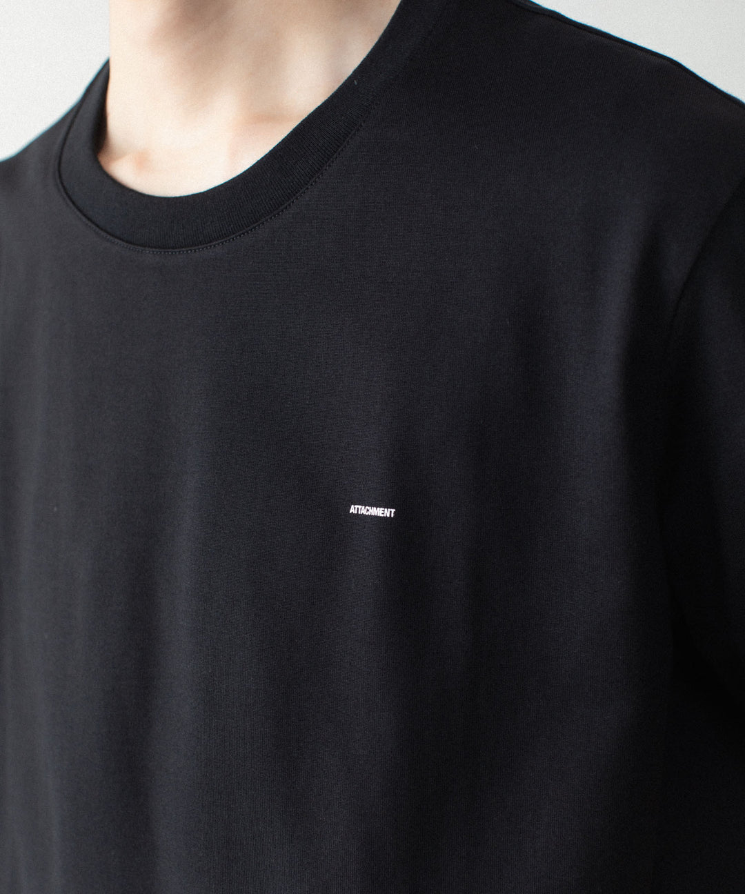 ATTACHMENT アタッチメントの100//3 JERSEY LOGO S/S TEE - BLACKの公式通販サイトsession福岡セレクトショップ