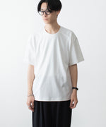 画像をギャラリービューアに読み込む, ATTACHMENT アタッチメントのCOTTON DOUBLE FACE OVERSIZED S/S TEE - WHITEの公式通販サイトsession福岡セレクトショップ
