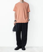 画像をギャラリービューアに読み込む, ATTACHMENT アタッチメントの100/3 HIGH TWIST JERSEY SLIM FIT S/S TEE - L.ORANGEの公式通販サイトsession福岡セレクトショップ
