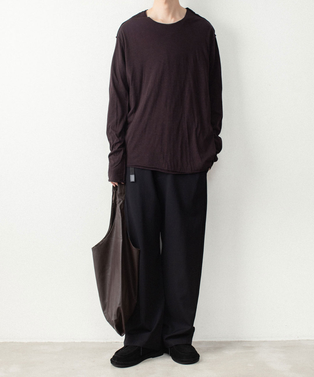 ATTACHMENT アタッチメントのCO/CU JERSEY SLIM FIT LAYERED L/S TEE - D.BROWNの公式通販サイトsession福岡セレクトショップ