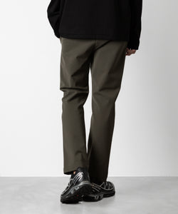 ATTACHMENT アタッチメントの別注SOLOTEX DOUBLE CLOTH REGULAR FIT EASY TROUSERS - KHAKIの公式通販サイトsession福岡セレクトショップ
