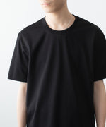 画像をギャラリービューアに読み込む, ATTACHMENT アタッチメントのCOTTON DOUBLE FACE SLIM FIT S/S TEE - BLACKの公式通販サイトsession福岡セレクトショップ
