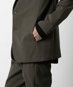 ATTACHMENT アタッチメントの別注SOLOTEX DOUBLE CLOTH 2B JACKET - KHAKIの公式通販サイトsession福岡セレクトショップ
