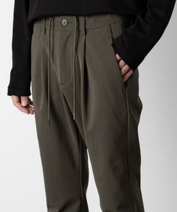 ATTACHMENT アタッチメントの別注SOLOTEX DOUBLE CLOTH REGULAR FIT EASY TROUSERS - KHAKIの公式通販サイトsession福岡セレクトショップ
