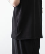 画像をギャラリービューアに読み込む, ATTACHMENT アタッチメントのCOTTON DOUBLE FACE SLIM FIT S/S TEE - BLACKの公式通販サイトsession福岡セレクトショップ
