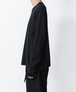 画像をギャラリービューアに読み込む, ATTACHMENT アタッチメントの× JOHN SMEDLEY MERINO EXTRAFINE WELTED CREW NECK L/S - BLACKの公式通販サイトsession福岡セレクトショップ
