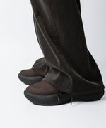 画像をギャラリービューアに読み込む, VEIN ヴェインのCOW LEATHER NUBUCK OVAL SOLE  TRAINER - BROWNの公式通販サイトsession福岡セレクトショップ
