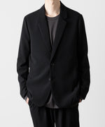 画像をギャラリービューアに読み込む, ATTACHMENT アタッチメントのPE STRETCH DOUBLE CLOTH 2B JACKET - BLACK 公式通販サイトsession福岡セレクトショップ
