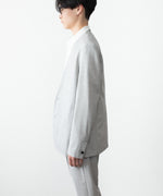 画像をギャラリービューアに読み込む, ATTACHMENT アタッチメントのWO/TA STRETCH TRO COLLARLESS JKT - X.GRAYの公式通販サイトsession福岡セレクトショップ
