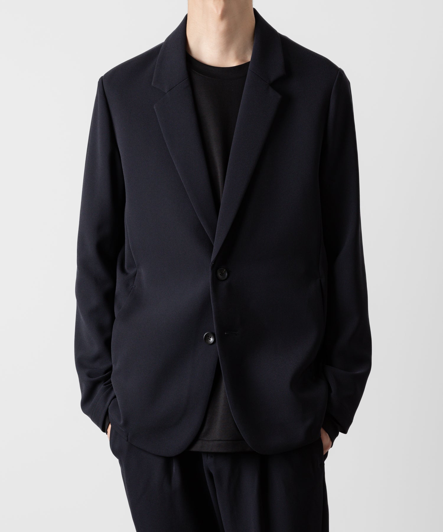 ATTACHMENT アタッチメントのPE STRETCH DOUBLE CLOTH 2B JACKET - NAVY 公式通販サイトsession福岡セレクトショップ