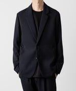 画像をギャラリービューアに読み込む, ATTACHMENT アタッチメントのPE STRETCH DOUBLE CLOTH 2B JACKET - NAVY 公式通販サイトsession福岡セレクトショップ
