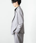 画像をギャラリービューアに読み込む, ATTACHMENT アタッチメントのPE STRETCH DOUBLE CLOTH 2B JKT - L.GRAYの公式通販サイトsession福岡セレクトショップ
