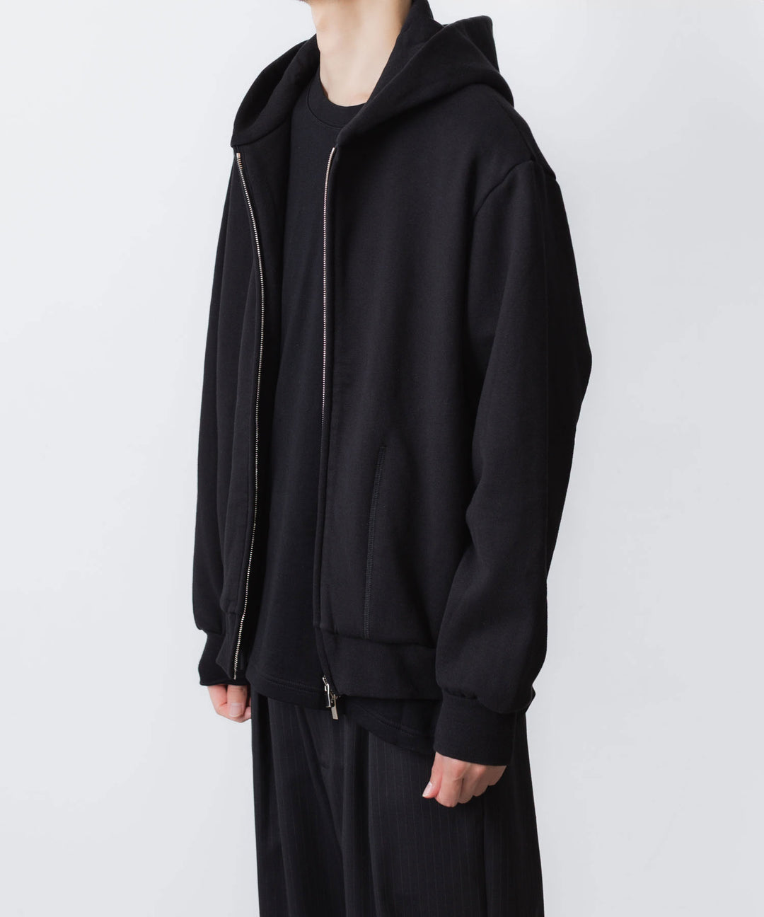 VEIN ヴェインのJUMBERCA TERRY ZIP UP HOODIE - BLACKの公式通販サイトsession福岡セレクトショップ