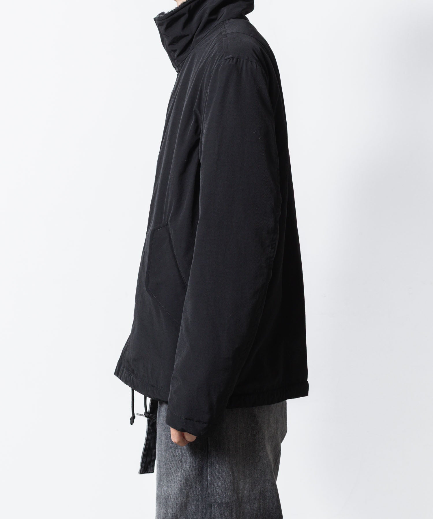 ATTACHMENT アタッチメントのCO/NY WEATHER CLOTH UTILITY JACKET - BLACKの公式通販サイトsession福岡セレクトショップ