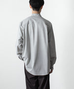 画像をギャラリービューアに読み込む, ATTACHMENT アタッチメントのWO/TA STRETCH TRO L/S SHIRT - X.GRAYの公式通販サイトsession福岡セレクトショップ
