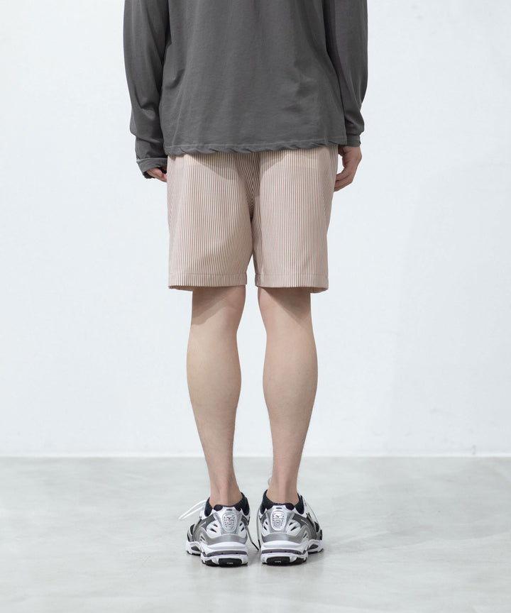 ATTACHMENT アタッチメントのWO/PE STRIPE EASY SHORTS - S.REDの公式通販サイトsession福岡セレクトショップ