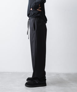 ATTACHMENT /アタッチメント】T/W/SI STRETCH GABARDINE 1TUCK EASY
