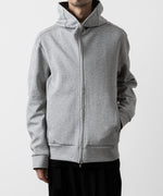 画像をギャラリービューアに読み込む, ATTACHMENT アタッチメントの限定CO/PE DOUBLE KNIT ZIP UP HOODIE - X.GRAYの公式通販サイトsession福岡セレクトショップ
