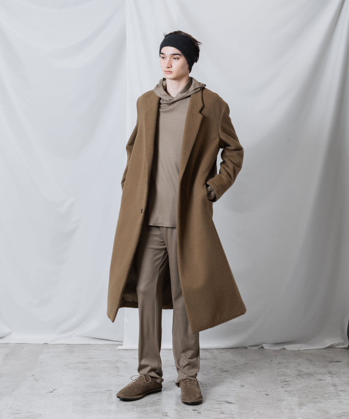 ATTACHMENT アタッチメントの1/60 WOOL SMOOTH HOODED PULLOVER - CAMELの公式通販サイトsession福岡セレクトショップ
