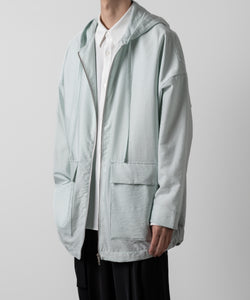 ATTACHMENT アタッチメントのWO/NY VOILE ZIP UP HOODED JACKET - L.GREEN 公式通販サイトsession福岡セレクトショップ