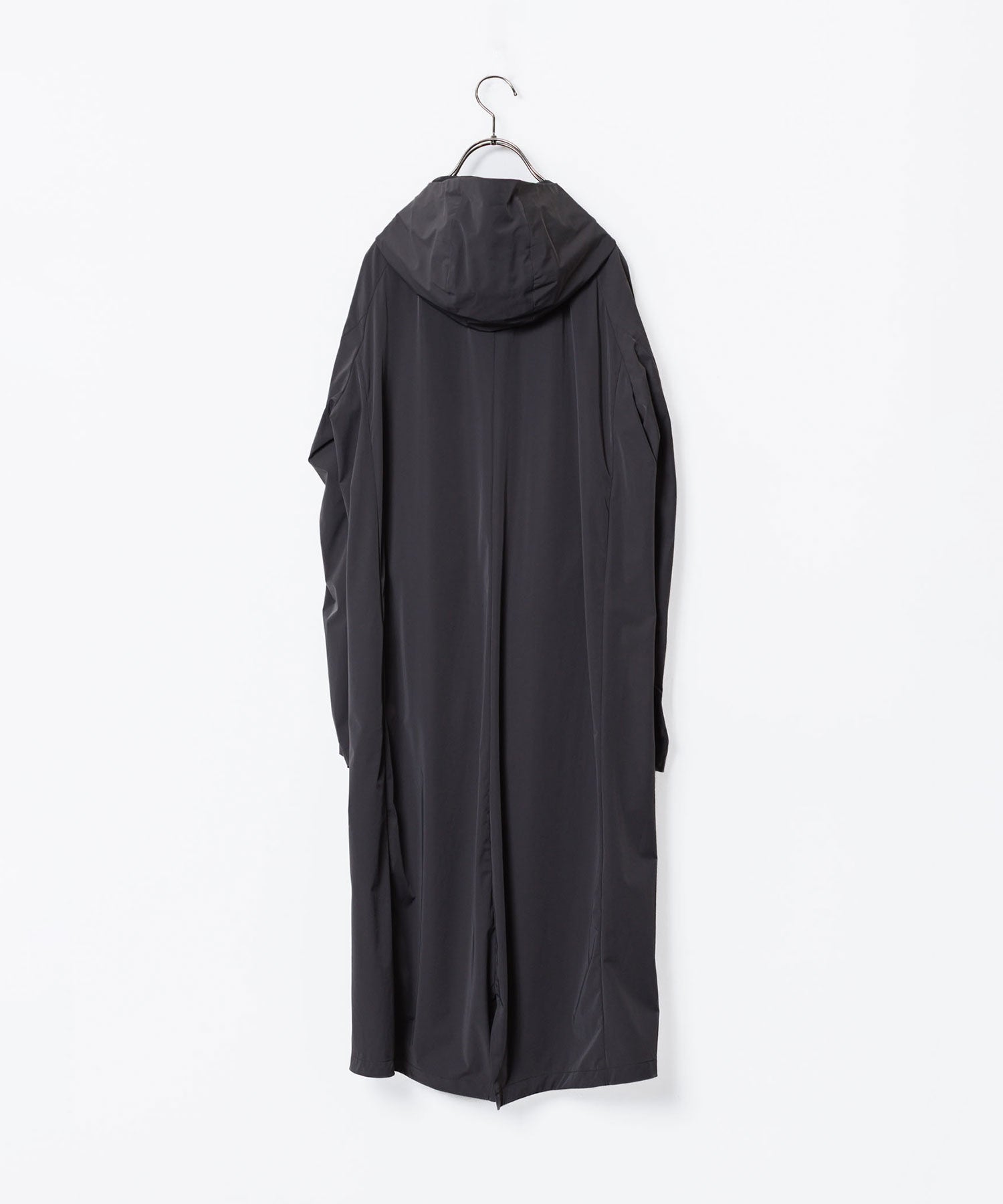 ATTACHMENT アタッチメントのNY 2LAYER STRETCH LIGHT HOODED COAT - BLACKの公式通販サイトsession福岡セレクトショップ