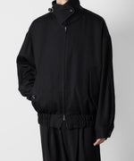 画像をギャラリービューアに読み込む, ATTACHMENT アタッチメントの2/48 WO KERSEY ZIP UP BOMBER JACKET - BLACK 公式通販サイトsession福岡セレクトショップ
