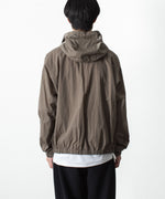 画像をギャラリービューアに読み込む, ATTACHMENT アタッチメントのNY TAFFETA HOODED TRACK JKT - KHAKI GRAYの公式通販サイトsession福岡セレクトショップ
