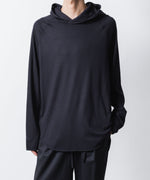 画像をギャラリービューアに読み込む, ATTACHMENT アタッチメントの1/60 WOOL SMOOTH HOODED PULLOVER - NAVYの公式通販サイトsession福岡セレクトショップ
