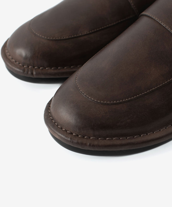 ATTACHMENT アタッチメントのSMOOTH LEATHER LOAFER - BEIGEの公式通販サイトsession福岡セレクトショップ