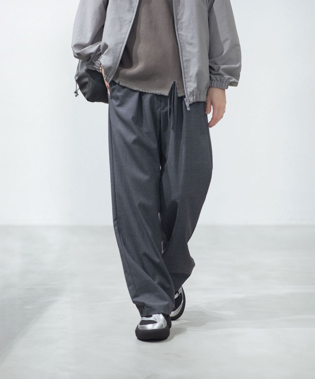 VEIN ヴェインの3/60 HIGH TWIST WOOL TRO EASY TROUSERS - D.GRAYの公式通販サイトsession福岡セレクトショップ