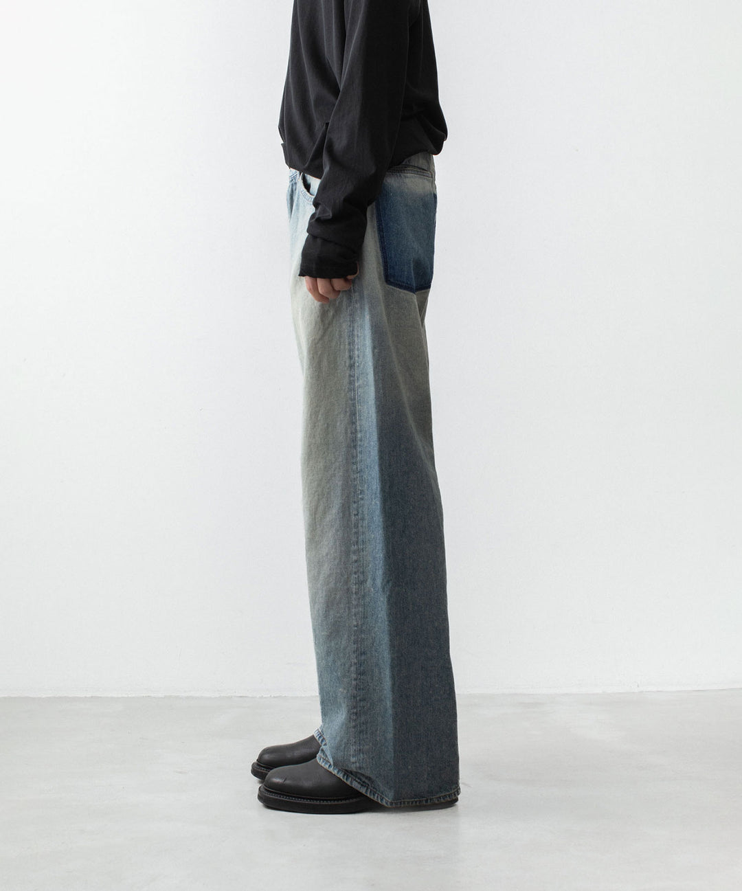 ATTACHMENT アタッチメントの11OZ DENIM WIDE JEANS - L.NAVYの公式通販サイトsession福岡セレクトショップ