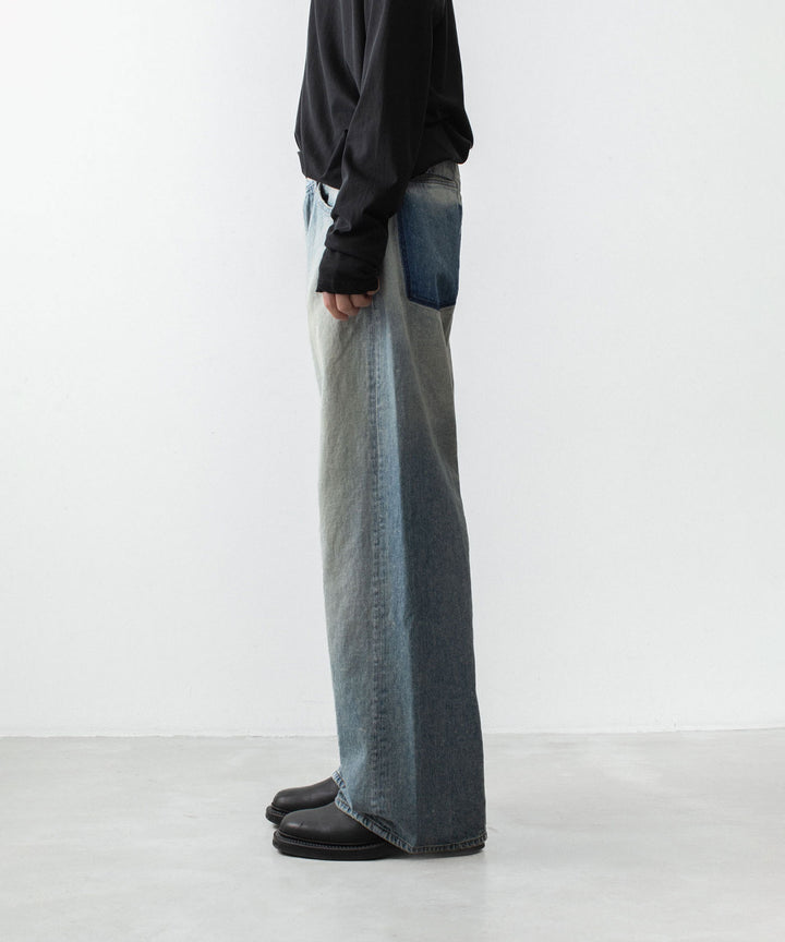 ATTACHMENT アタッチメントの11OZ DENIM WIDE JEANS - L.NAVYの公式通販サイトsession福岡セレクトショップ