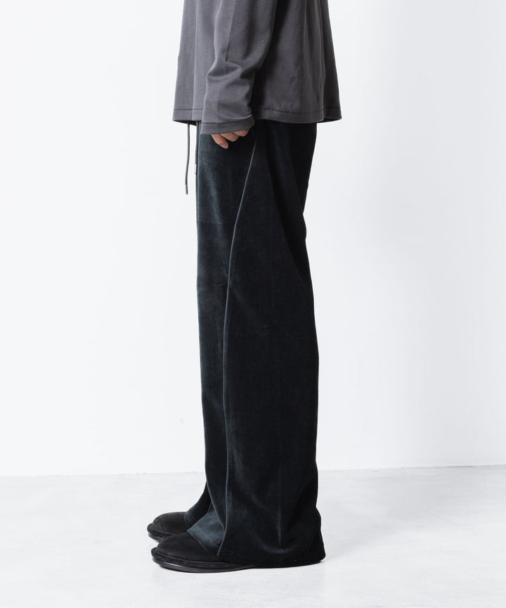 ATTACHMENT アタッチメントのCO/PE VELOR JERSEY TRACK JACKET - BLACKの公式通販サイトsession福岡セレクトショップ