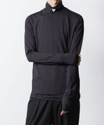 画像をギャラリービューアに読み込む, VEIN ヴェインのCOOLMAX STRETCH JERSEY VPW　HIGH NECK L/S TEE - BLACKの公式通販サイトsession福岡セレクトショップ
