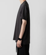 画像をギャラリービューアに読み込む, ATTACHMENT アタッチメントのCOTTON DOUBLE FACE SLIM FIT S/S TEE - D.GRAY  公式通販サイトsession福岡セレクトショップ
