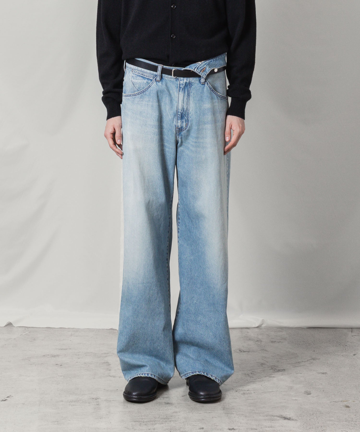 ATTACHMENT アタッチメントの11OZ DENIM FLAP JEANS - L.NAVYの公式通販サイトsession福岡セレクトショップ